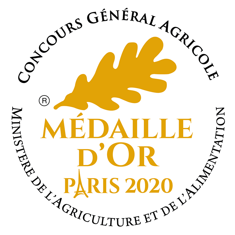 Concours Général Agricole Paris 2020 - Médaille d'Or 2020 